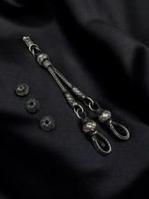 Trabzon kazaz hand-knitted 925 silver tassel for tasbeeh. Special design picture