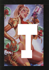 Becca Boo #4JFR SIGNED Sun Khamunaki Space Cadet Metroid Seamus LTD20 METAL picture