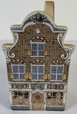 Vintage Polychroom Hand Painted  Made In Holland Ceramic House 2105-7 Size 5”x3” picture