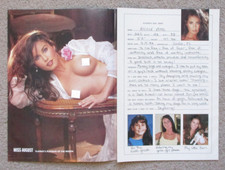 Nicole Voss PLAYBOY PLAYMATE CENTERFOLD ONLY August 2006 Pinup HTN59 picture