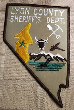 NV Lyon County Nevada Sheriff's Department Shoulder Patch picture