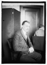 Photo:E.W. Chatterton 1922 Portrait Men's Suit Seated Studio Photo picture