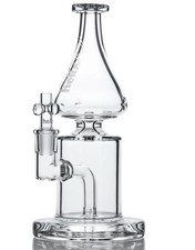 GRAV 8.5” HELIX SMOKE VORTEX RIG WATER BONG-2 FREE GIFTS-USA-THICK GLASS-HOOKAH picture