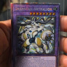 Yu-Gi-Oh Dracotail Arthalion SHSEN Holo Dragon Fusion Effect Starlight Rare picture