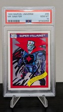 1990 Impel Marvel Universe Mr. Sinister PSA 10 Gem Mint picture
