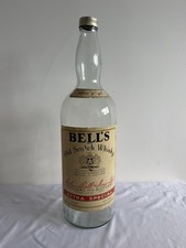 Bells Scotch Whiskey Bottle Extra Large Special 4.5 Lt  Empty Afore Ye Go picture