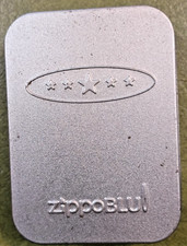 MINT NOS 2005 ZIPPO BLU Butane Torch Lighter Chrome I 05 Rare Pilot Run w/Tin picture
