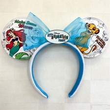 NEMO MCQUEEN 2024 Disney Parks Art of Animation Minnie Mickey Ears Headband picture