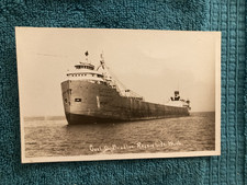 RPPC Carl D Bradley Ship in Rogers City Later on November 17, 1958, She Sank picture