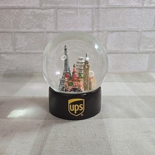 UPS United Parcel Service Snow Globe UPS Eiffel Tower Leaning Tower Big Ben picture