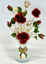 Franklin Mint House of Igor Carl Fabergé The Empress' Winter Bouquet Flowers '88 picture