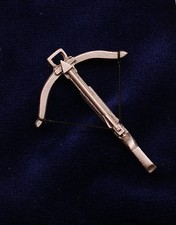Empire Pewter Crossbow Archery Pin (XB1) picture