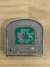 Vintage Lufkin White Clad 8FT. Mezurall W-928 picture