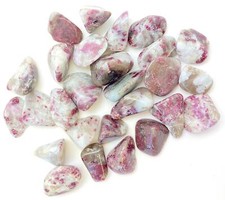 Pink Tourmaline Tumbled Stone, Polished Natural Pink Tourmaline from Madagascar picture
