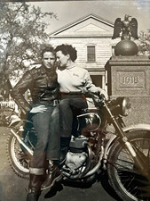 Marlon Brando “THE WILD ONE”Vintage Original Untouched Proof Photo by Lippman picture