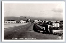 Vintage Postcard Ferry Landing Mukilteo Wash Ellis RPPC #1581 picture