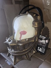 Official SAW Reverse Bear Trap Mask - Trick Or Treat Studios Horror Movie Amanda picture