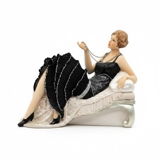 Comfy Hour 11 Inch Victorian Lady Figurine, Art Deco Decor Statue picture