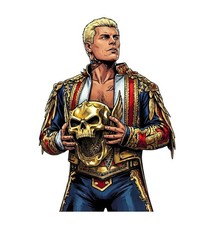 WWE Cody Rhodes Wrestling Water Resistant Sticker WWF WCW AEW NXT picture