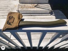 Vintage Hatchet Head with Cover, WW2, US, American Fork and Hoe Co, 1944 picture