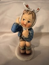 Goebel Hummel #217 “Boy With Toothache” 1951 West Germany 5 5/8 '' picture