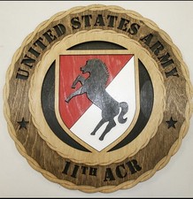 11th ACR Wooden Plaque picture