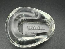 JONES ZYLON Advertising Relax Drug Bed Pan Glass Paper Weight Lafayette Ohio picture