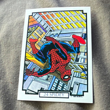 1989 Comic Images Best of Byrne Spider-Man #24 Spidey - Rare - PSA 10 Candidate? picture