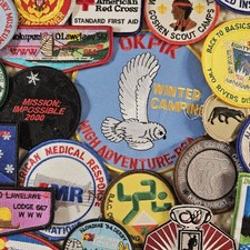 21 AWESOME BOY SCOUT CUB SCOUT SCOUT MASTER BSA UNIFORM PATCHES 1990s? LOOK@PICS picture