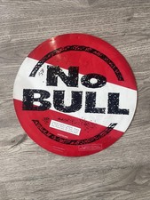 Vintage Winston Cigarettes No Bull Metal Tin Embossed Sign 1990s picture