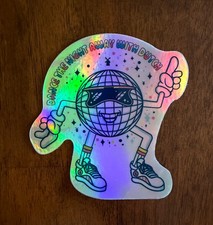 Dutch Bros Dance the Night Away with Dutch Sticker  Rare picture
