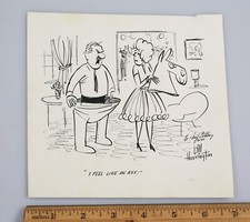 Original Editorial Cartoon Signed Bill Herrington Memphis Commercial Appeal picture