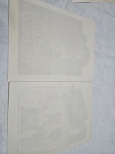 Vintage Star Wars IRON ON T-SHIRT TRANSFERS LOT OF 2 107 picture