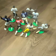 NFL Football Plastic Player Figurines Lot of 8 picture