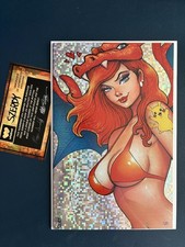 POKEMON Charizard Face Profile 1 of 2 Sketch Crystal Pixel Signed Nathan Szerdy picture