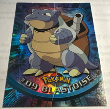 Topps Pokémon TV Animation Edition 1999 Blastoise #09 Hologram Card picture