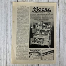 Antique HOOSIER Cabinet Advertisement Print Ad 1927 Campbell Smith Ritchie Co. picture