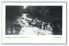 c1940s Pike Brook Cascades Near Whitehall New York NY Vintage Unposted Postcard picture