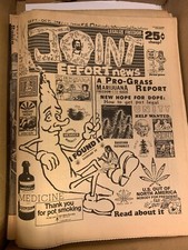 SAN FRANCISCO JOINT EFFORT NEWS ISSUE #1 SEPT-OCT, 1981 VINTAGE NEWSPAPER -NICE picture