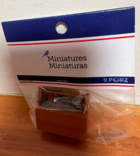 Vintage Dollhouse Miniature Tool Box with Tools picture