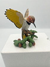 Vintage Lenox Garden Bird Collection 1997 Northern Flicker Figurine picture