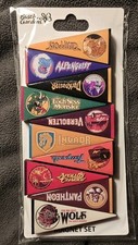 New Busch Gardens Williamsburg Retro Coaster Pennant Magnet Set (10) picture