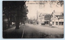RIDGEWOOD, NJ New Jersey ~ E. RIDGEWOOD AVE Street Scene Theatre ~1953 Postcard picture