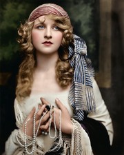 ZIEGFELD FOLLIES ❤️ Vintage Roaring Twenties Showgirl Portrait - 8x10 Photo picture