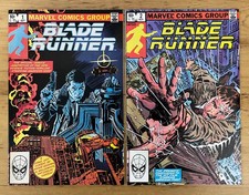BLADE RUNNER # 1 & 2 ~ MARVEL COMICS 1982 VF picture