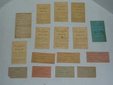 VINTAGE 1940'S BOARD OF EDUCATION CITY OF NEW YORK REPORT CARDS PLUS OTHERS picture