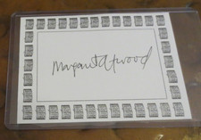 Margaret Atwood author The Handmaiden's Tale autographed bookplate signed  picture