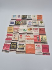 Vintage Matchbook Lot Collection Advertising Ephemera Retro Hotels Restaurants36 picture