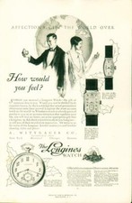 Advertising A. Wittnauer Co. The Longines Watch Gold Filled 14Kt. 18Kt. 1926 picture