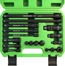 18-piece Impact Socket Extension Set Tools, Swivel Universal Joint picture